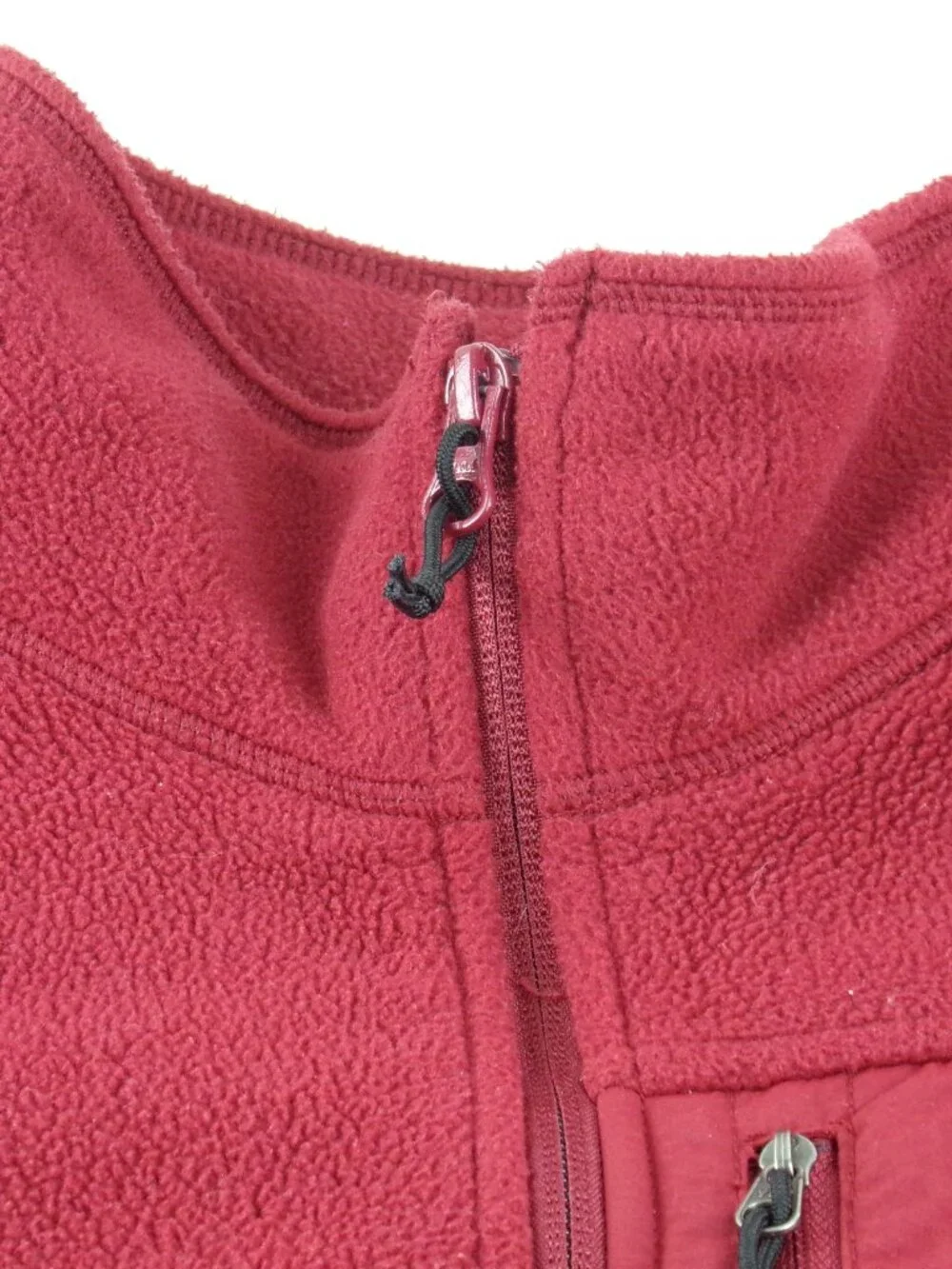 The North Face Fleece Pullover L Red 1/2 Zip Preppy Jacket Outdoor